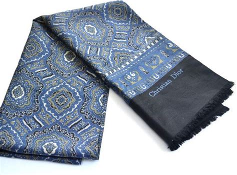 mens christian dior scarf|Christian Dior scarf men.